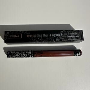 KVD Beauty Kat von D Everlasting Liquid Lipstick Crucifix 90s Deep Brown Red NIB
